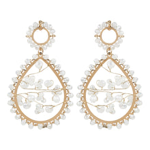 Load image into Gallery viewer, TRIBAL ZONE DESGINER TEAR DROP EARRING