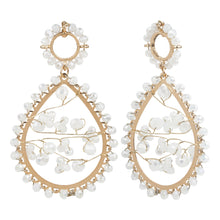 Load image into Gallery viewer, TRIBAL ZONE DESGINER TEAR DROP EARRING