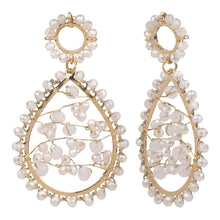 Load image into Gallery viewer, TRIBAL ZONE DESGINER TEAR DROP EARRING