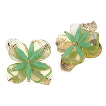 Load image into Gallery viewer, TRIBAL ZONE BEAUTIFUL FLORAL STUD EARRING