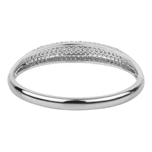 Load image into Gallery viewer, TRIBAL ZONE CLASSY SILVER BANGLE