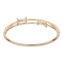 Load image into Gallery viewer, TRIBAL ZONE PREETY   BOW  GOLDEN BANGLE