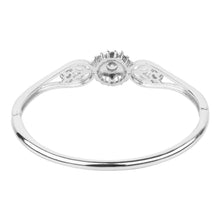 Load image into Gallery viewer, TRIBAL ZONE SILVER  ROYAL BANGLE