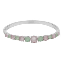 Load image into Gallery viewer, TRIBAL ZONE SILVER PREETY MULTICOLOR BANGAL