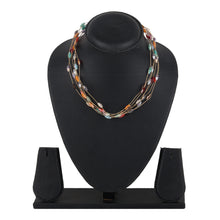 Load image into Gallery viewer, TRIBAL ZONE PRINCESS MULTICOLOR  NECKLACE