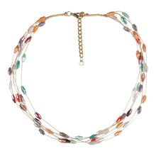 Load image into Gallery viewer, TRIBAL ZONE PRINCESS MULTICOLOR  NECKLACE