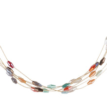 Load image into Gallery viewer, TRIBAL ZONE PRINCESS MULTICOLOR  NECKLACE