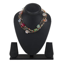 Load image into Gallery viewer, TRIBAL ZONE PREETY FLORAL NECKLACE