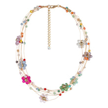 Load image into Gallery viewer, TRIBAL ZONE PREETY FLORAL NECKLACE