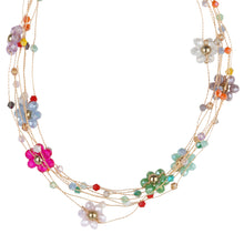 Load image into Gallery viewer, TRIBAL ZONE PREETY FLORAL NECKLACE