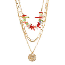 Load image into Gallery viewer, TRIBAL ZONE GOLDEN  ELEGANT EVIL EYE MATINEE