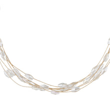 Load image into Gallery viewer, TRIBAL ZONE PRINCESS WHITE NECKLACE