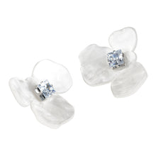 Load image into Gallery viewer, Flower Petal Stud Earrings