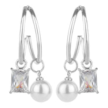 Load image into Gallery viewer, TRIBAL ZONE LOVELY C HOOP SLIVER  EARRING