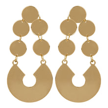 Load image into Gallery viewer, TRIBAL ZONE GOLDEN STYLISH DROP EARRING