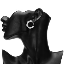 Load image into Gallery viewer, TRIBAL ZONE SLIVER  C HOOP EARRIMG