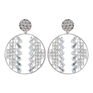 TRIBAL ZONE STONE ESTHETIC DROP EARRING
