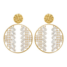 Load image into Gallery viewer, TRIBAL ZONE STONE ESTHETIC DROP EARRING