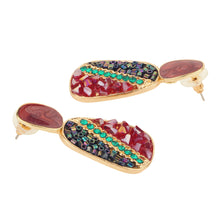 Load image into Gallery viewer, TRIBAL ZONE ESTHETIC BEAD GOLDEN DROP EARRING