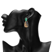 Load image into Gallery viewer, TRIBAL ZONE ESTHETIC BEAD GOLDEN DROP EARRING