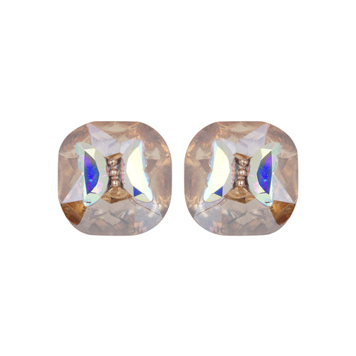 Crystal Butterfly Stud Earrings
