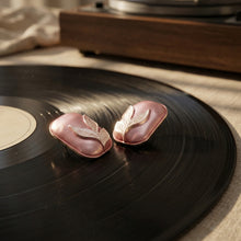 Load image into Gallery viewer, Pink Leaf Earrings