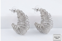 Load image into Gallery viewer, Golden Wire Hoop Earrings