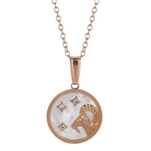 Load image into Gallery viewer, Capricorn Zodiac Pendant Necklace