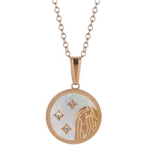 Load image into Gallery viewer, Virgo Zodiac Pendant Necklace