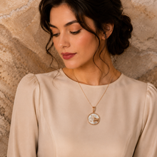 Load image into Gallery viewer, Taurus Rose Gold Coin Necklace
