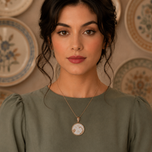 Load image into Gallery viewer, Scorpio Rose Gold Coin Necklace
