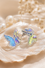 Load image into Gallery viewer, Holographic Acrylic Butterfly Stud Earrings