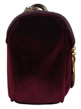 Load image into Gallery viewer, Pearl Detail Quilted Sling-Maroon