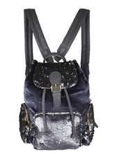 Load image into Gallery viewer, Glam Sequinned Backpack-Grey
