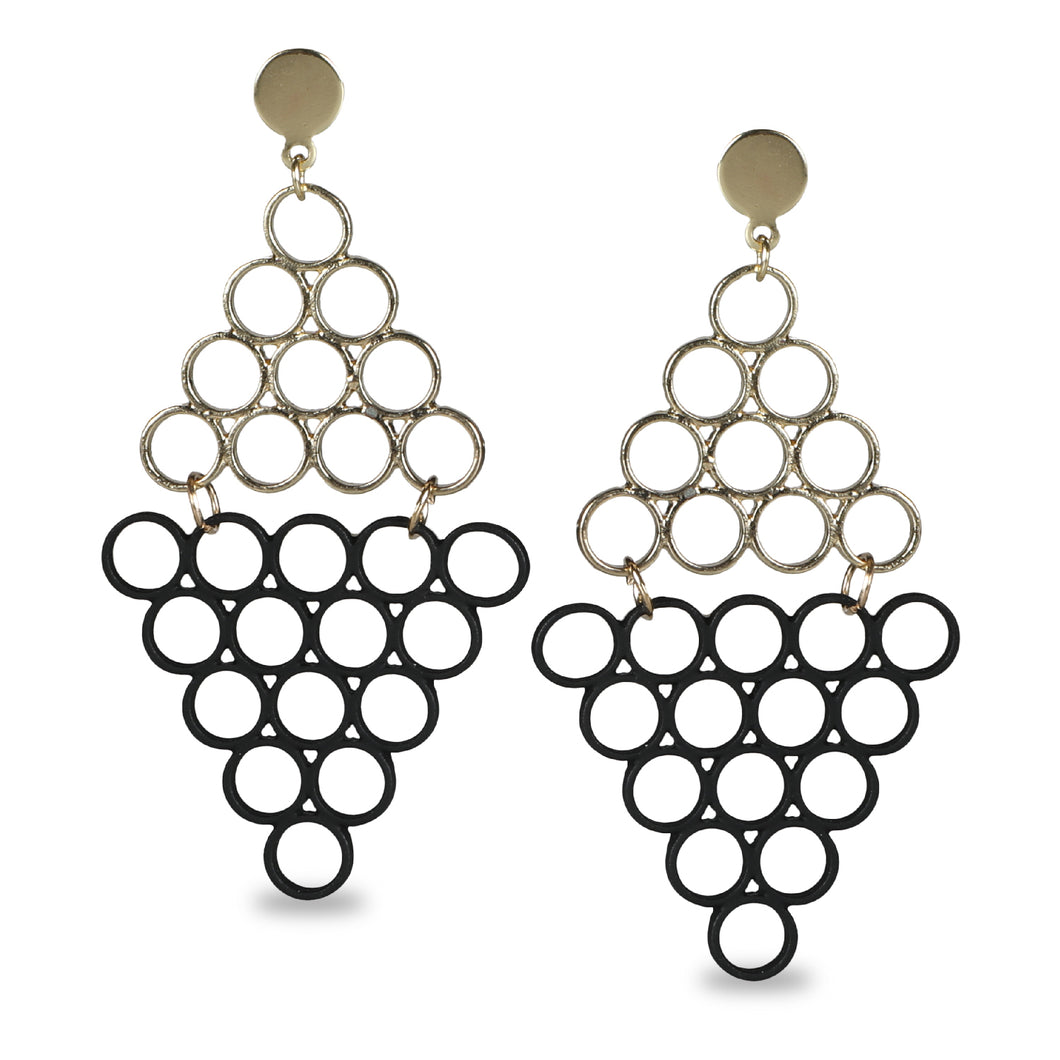 MULTICOLOR EXOTIC KAUDI CASUAL HOOPS