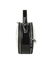 Load image into Gallery viewer, FANCY CIRCULAR WHITE SLING BAG