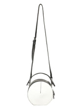 Load image into Gallery viewer, FANCY CIRCULAR WHITE SLING BAG