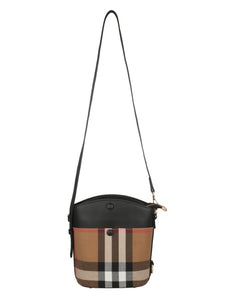 BLACK PRINTED SLING BAG