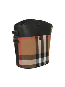 BLACK PRINTED SLING BAG