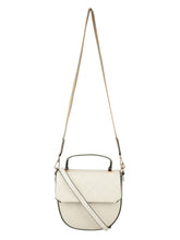 Load image into Gallery viewer, WHITE SLING BAG WITH RAINBOW STRAP