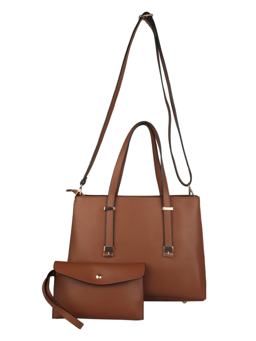 BROWN HANGBAG