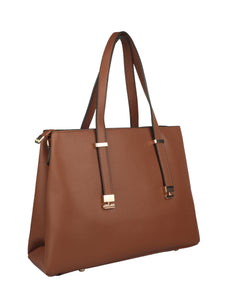 BROWN HANGBAG