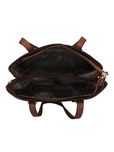 BROWN HANGBAG