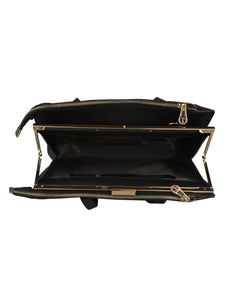BLACK HANDBAG CUM SLING
