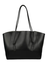 Load image into Gallery viewer, BLACK TOTE BAG