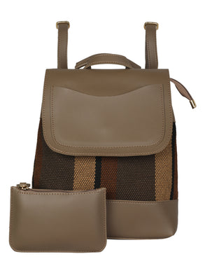 MUD STRIPED WOMENS BACKPACK