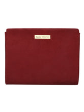 Load image into Gallery viewer, WINE WOMENS CLUTCH SLING BAG