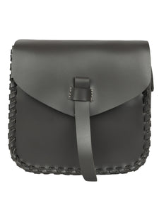 BLACK WOMENS SLING BAG
