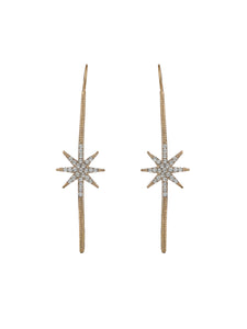 Star Studded Statement Earrings