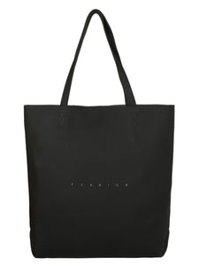 BLACK TOTE BAG WITH A POUCH